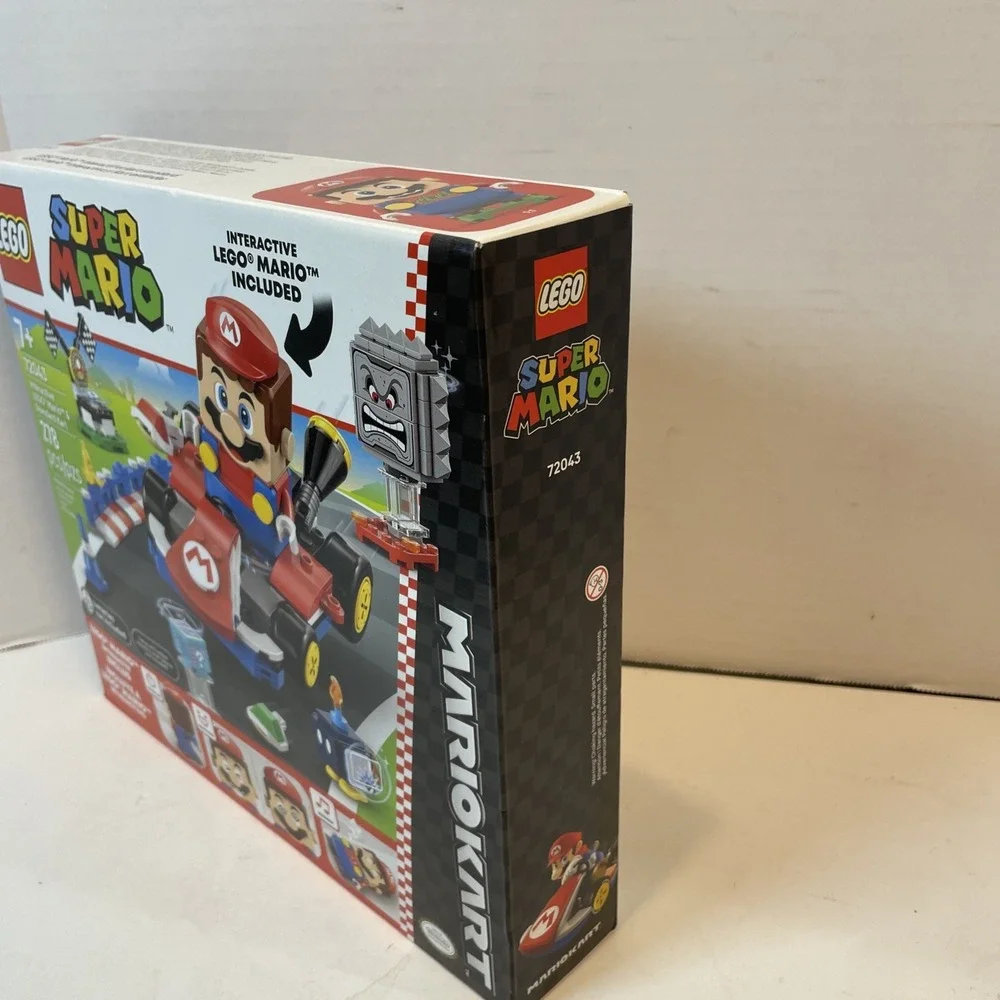 LEGO Building Set Multicolor Interactive Mario & Standard Kart 72043